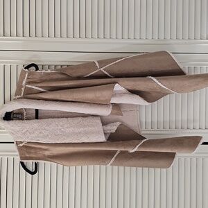 Women's Tan Sleeveless Vest